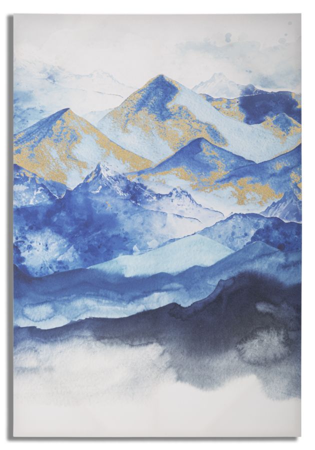 STAMPA DIPINTA MOUNTAIN CM 80X3X120