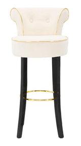 SGABELLO BAR LUXY CREMA CM 46X48X96
