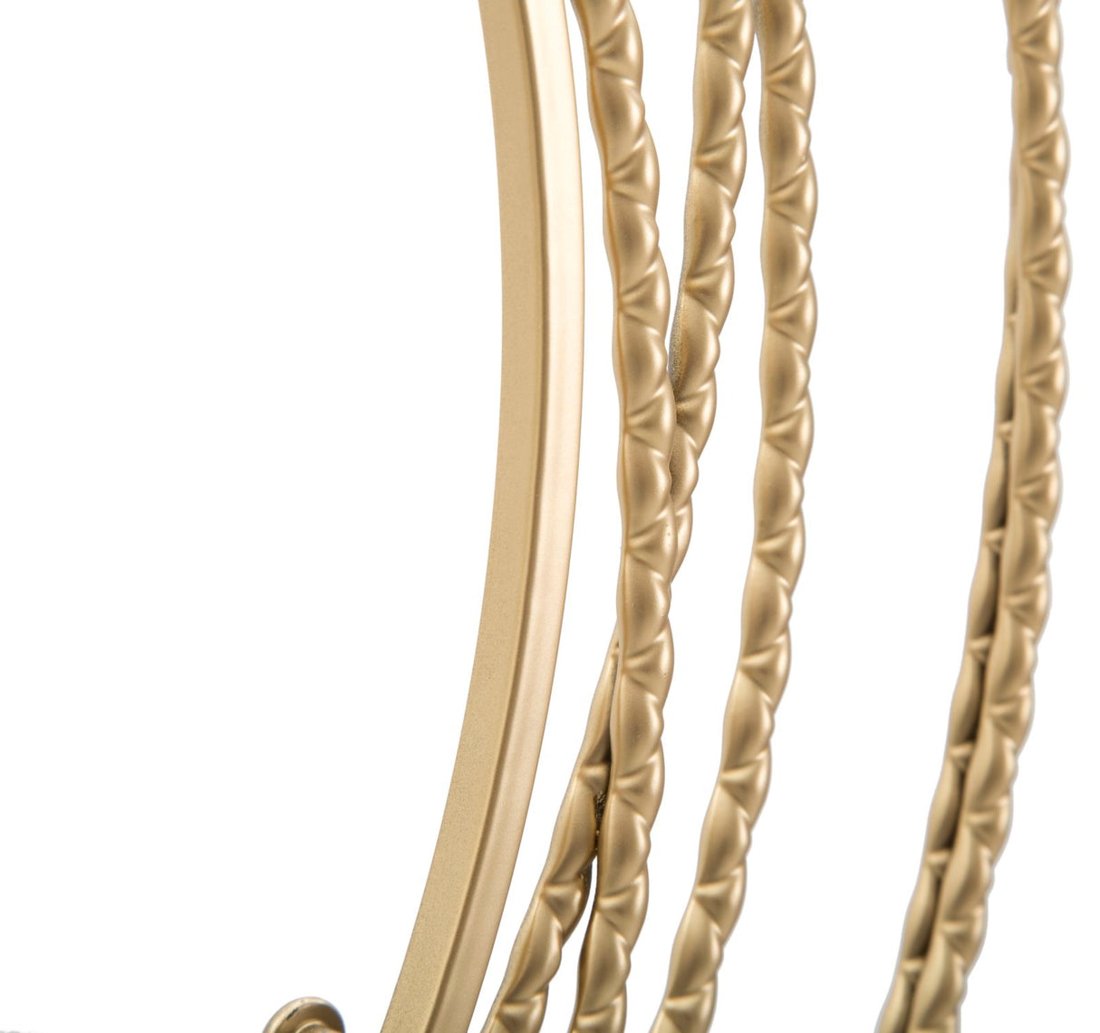 OROLOGIO DA MURO GOLD STRIPS CM Ø 50X4