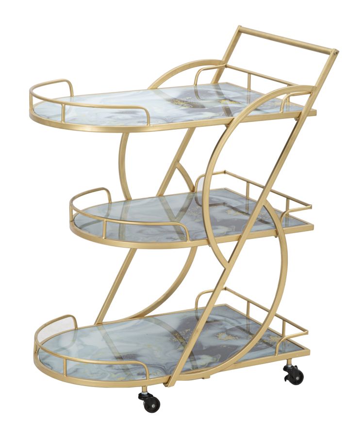 CARRELLO MARBLE GLASS MIX CM 71X45