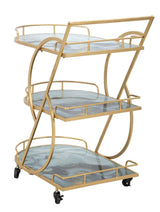 CARRELLO MARBLE GLASS MIX CM 71X45,5X84,5