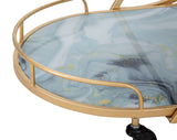 CARRELLO MARBLE GLASS MIX CM 71X45,5X84,5