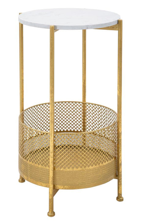 TAVOLINETTO BASKET CM Ø35X62