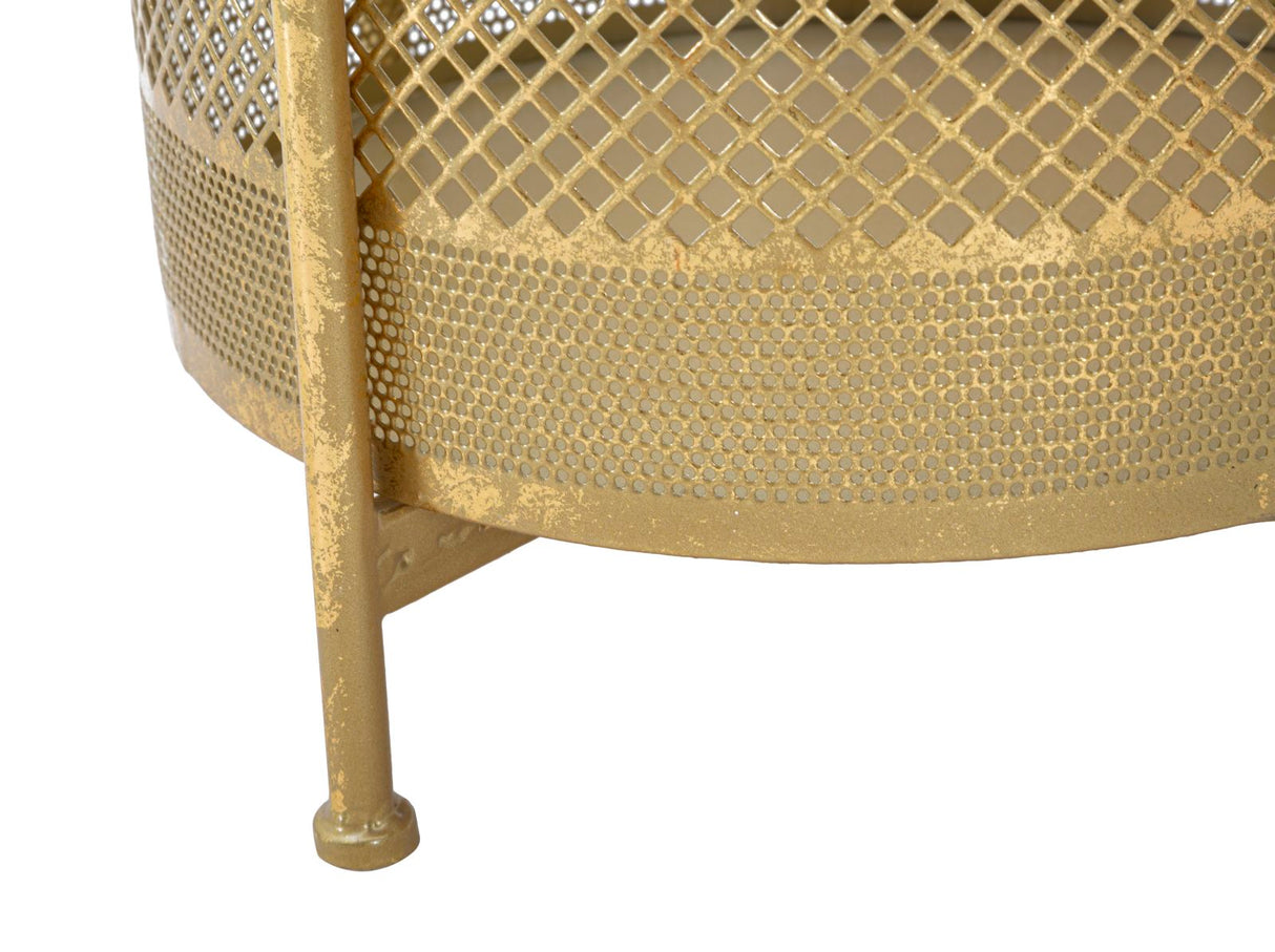 TAVOLINETTO BASKET CM Ø35X62
