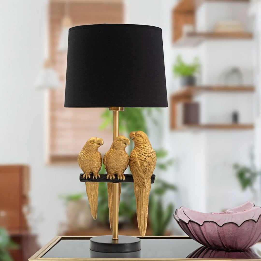 LAMPADA DA TAVOLO PAPPAGALLI CM Ø 30X62,5