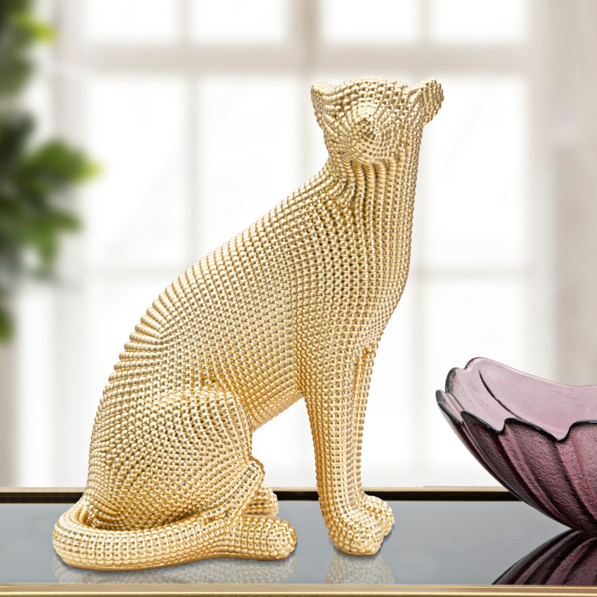 LEOPARDO GOLD CM 23X15,5X29