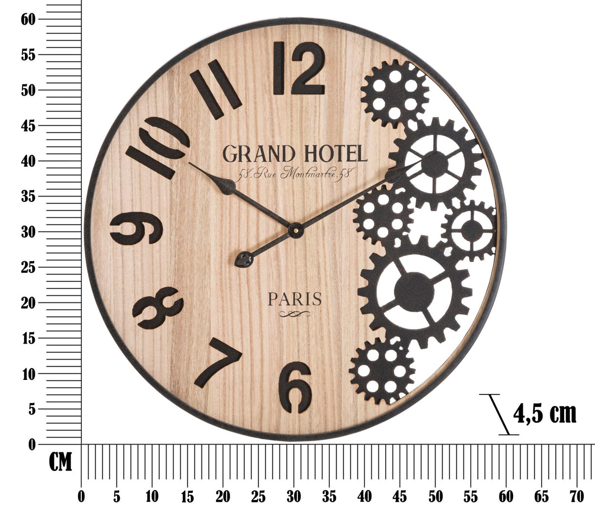OROLOGIO DA MURO GRAND CM Ø 60X4,5