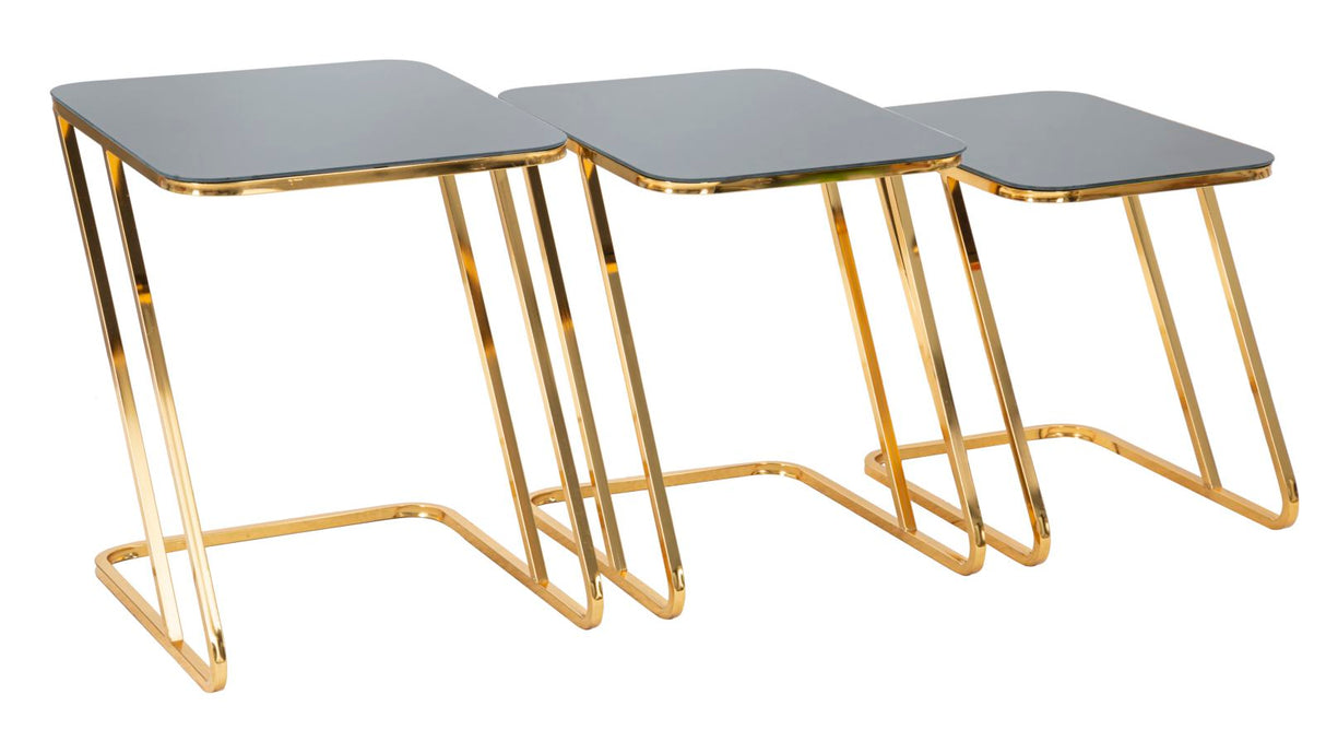TAVOLINETTI SIMPLE SET 3PZ CM 44X50