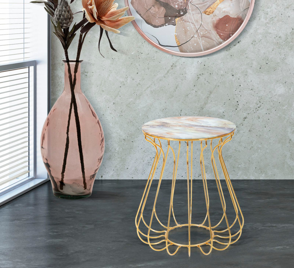 TAVOLINETTO LALE CM Ø 48X52