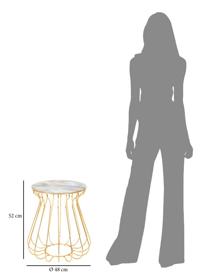 TAVOLINETTO LALE CM Ø 48X52