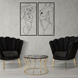PANNELLO IN FERRO BODY SIMPLY COPPIA CM 50X1X100