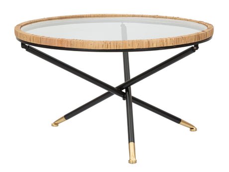 TAVOLO DA CAFFE' SAINT BARTH ROTONDO CM Ø 80X46