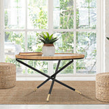 TAVOLO DA CAFFE' SAINT BARTH ROTONDO CM Ø 80X46,5