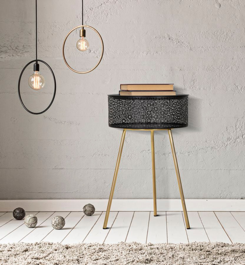 TAVOLINETTO BLACKY CM Ø 40X65