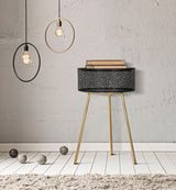 TAVOLINETTO BLACKY CM Ø 40X65