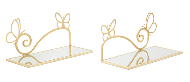 COMODINO MENSOLA BUTTERFLY COPPIA CM 41