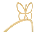 COMODINO MENSOLA BUTTERFLY COPPIA CM 41,5X18X21