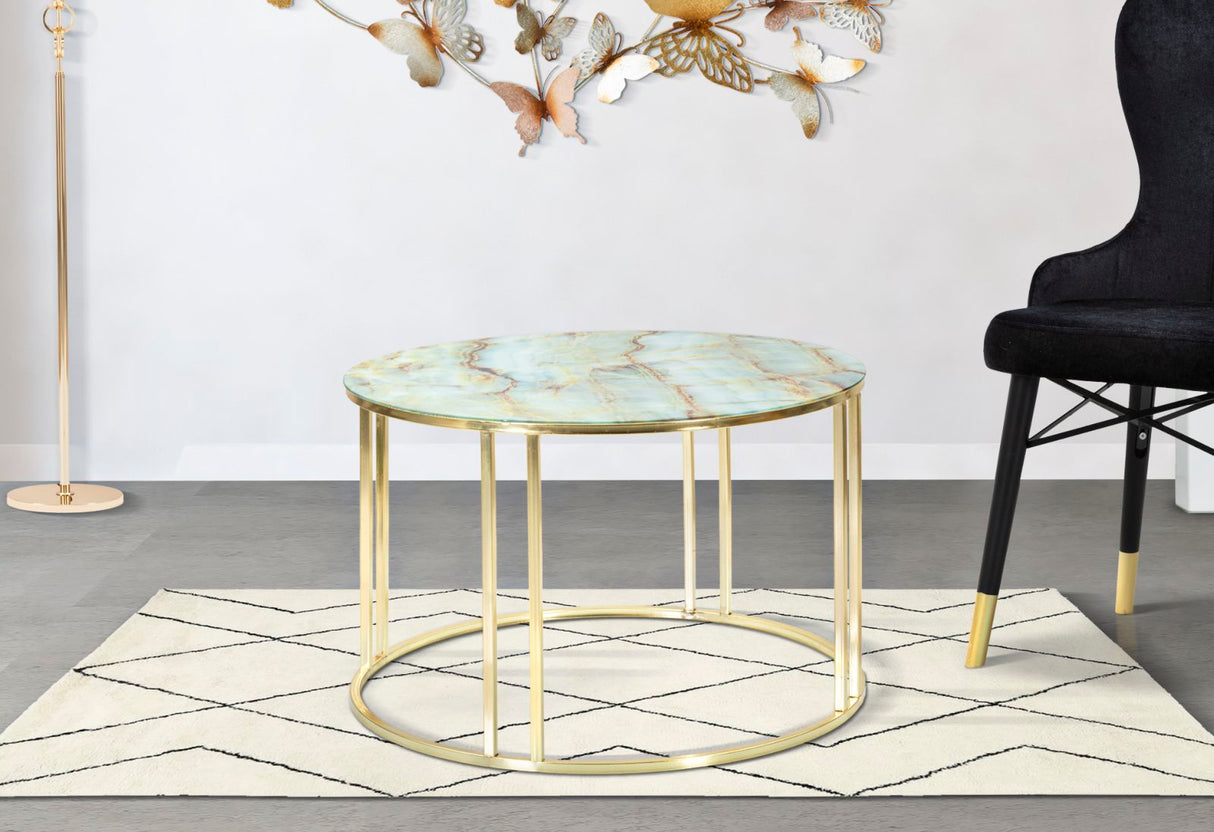 TAVOLO DA CAFFE' SEPA CM Ø 75X48