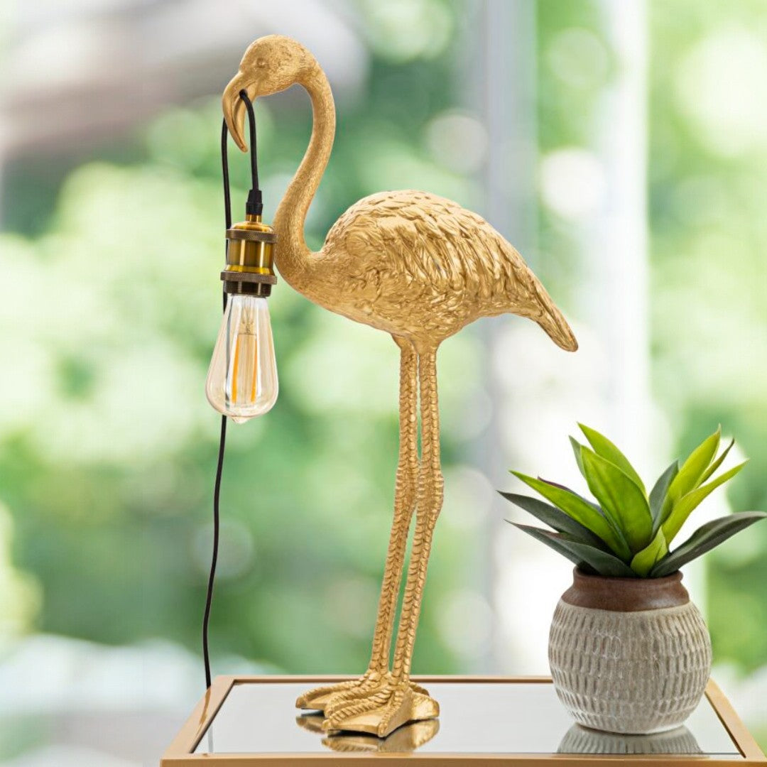 LAMPADA DA TAVOLO FLAMINGO CM 37X19X59