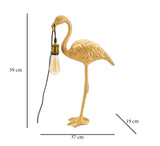 LAMPADA DA TAVOLO FLAMINGO CM 37X19X59