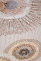 DIPINTO SU TELA CIRCLY C/INSERTI -A- CM 50X3,2X100