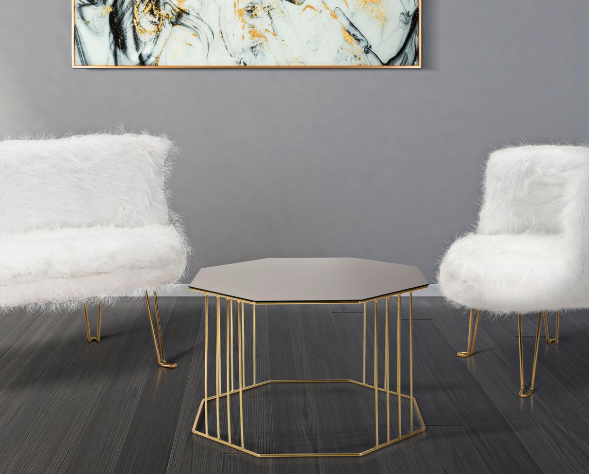 TAVOLINETTO DA CAFFE' OCTAGON CM Ø 70X45