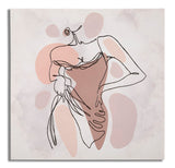STAMPA DIPINTA LADY CM 80X2