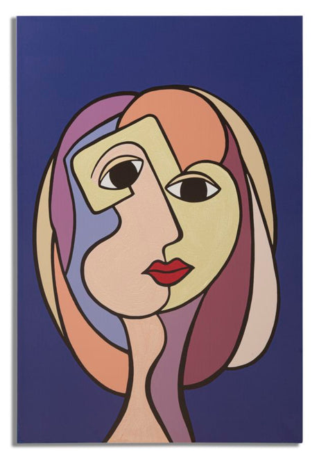 SPAMPA DIPINTA DOUBLE FACES LARGE -A- CM 80X3X120