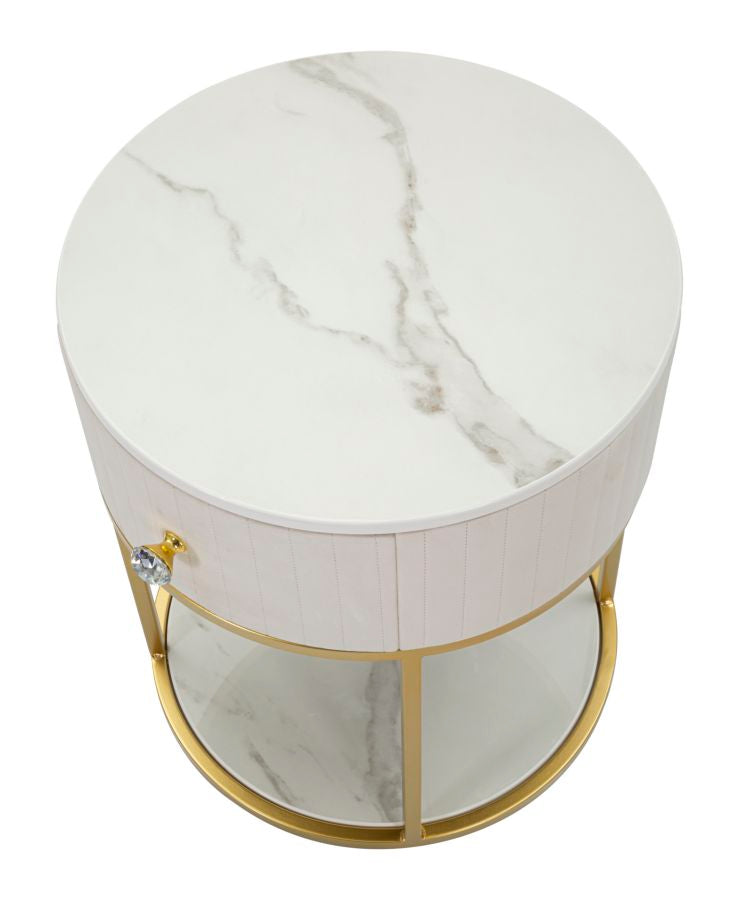 COMODINO MONTPELLIER CREMA - FERRETTI