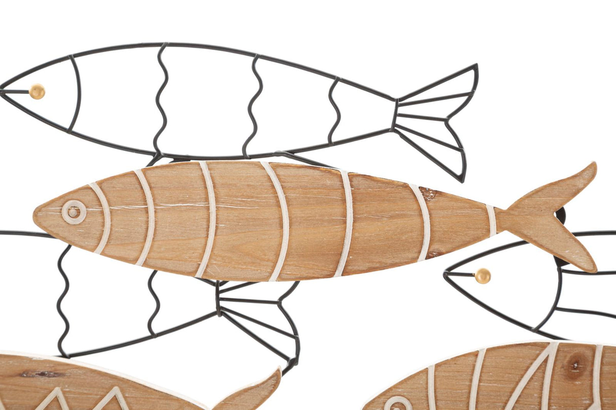 PANNELLO DA MURO FISH CM 60X2X30
