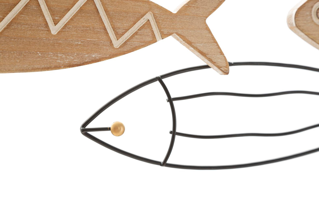 PANNELLO DA MURO FISH CM 60X2X30