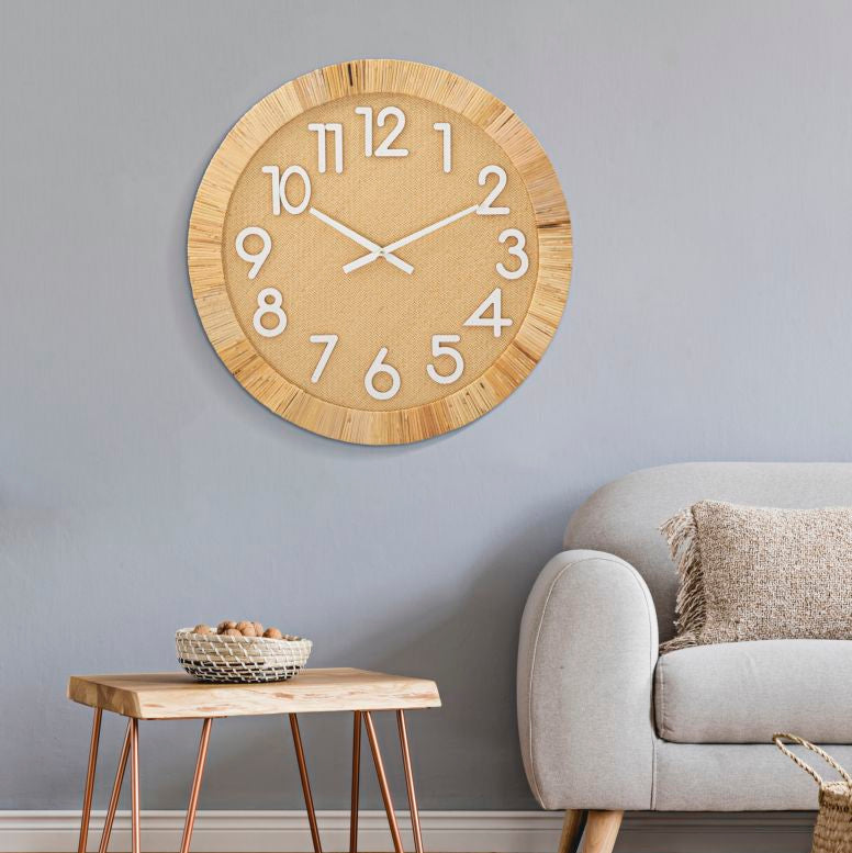 OROLOGIO DA MURO BOHO PLUS CM Ø 60X4,5