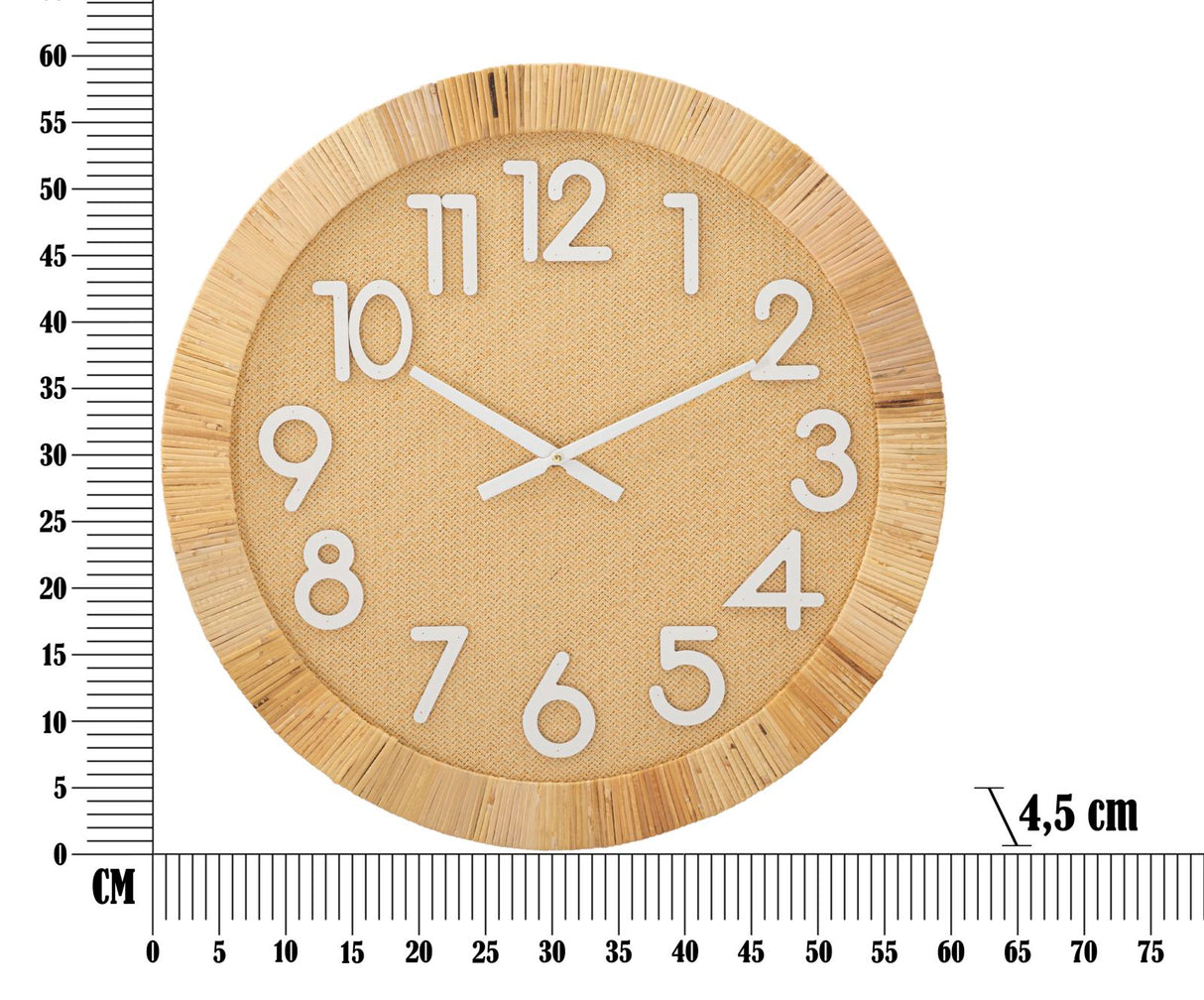 OROLOGIO DA MURO BOHO PLUS CM Ø 60X4,5