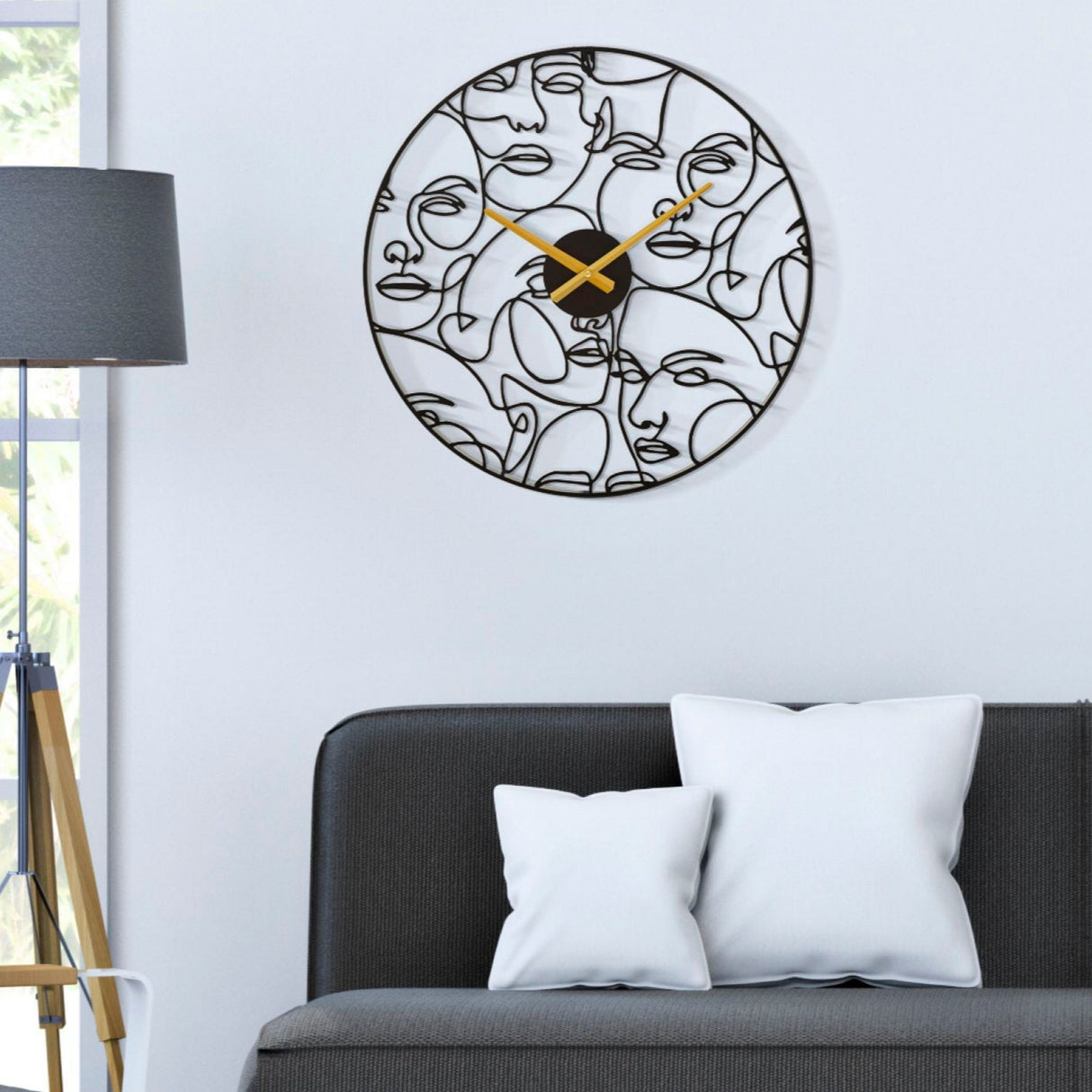 OROLOGIO DA MURO FACES CM Ø 50X3,5