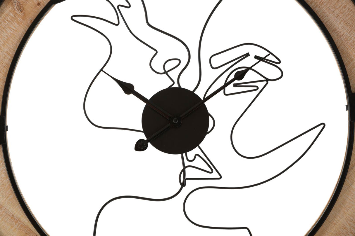 OROLOGIO DA MURO COUPLE CM Ø 60X3