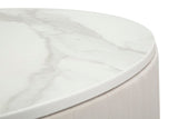TAVOLO DA CAFFE' MONTPELLIER CREMA CM Ø 75X36