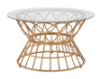 TAVOLO DA CAFFE' PANAMA CIRCLE CM Ø 75X44