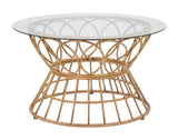 TAVOLO DA CAFFE' PANAMA CIRCLE CM Ø 75X44