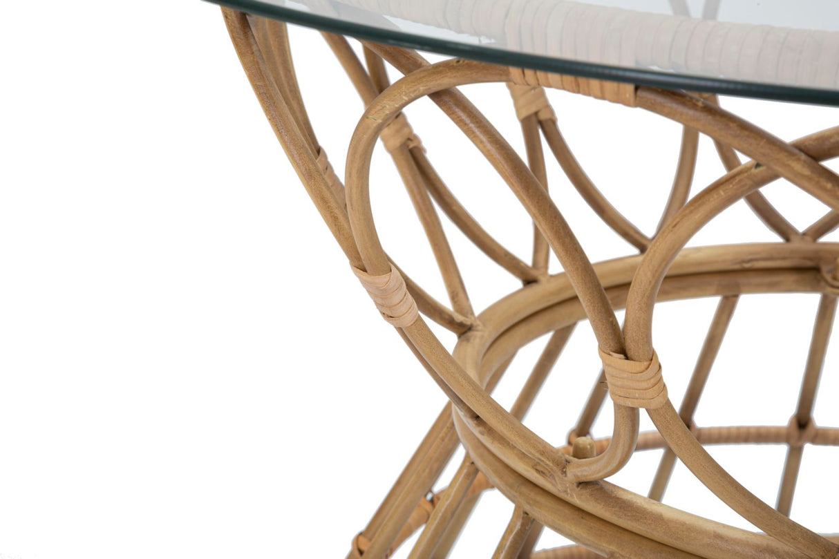 TAVOLO DA CAFFE' PANAMA CIRCLE CM Ø 75X44,5