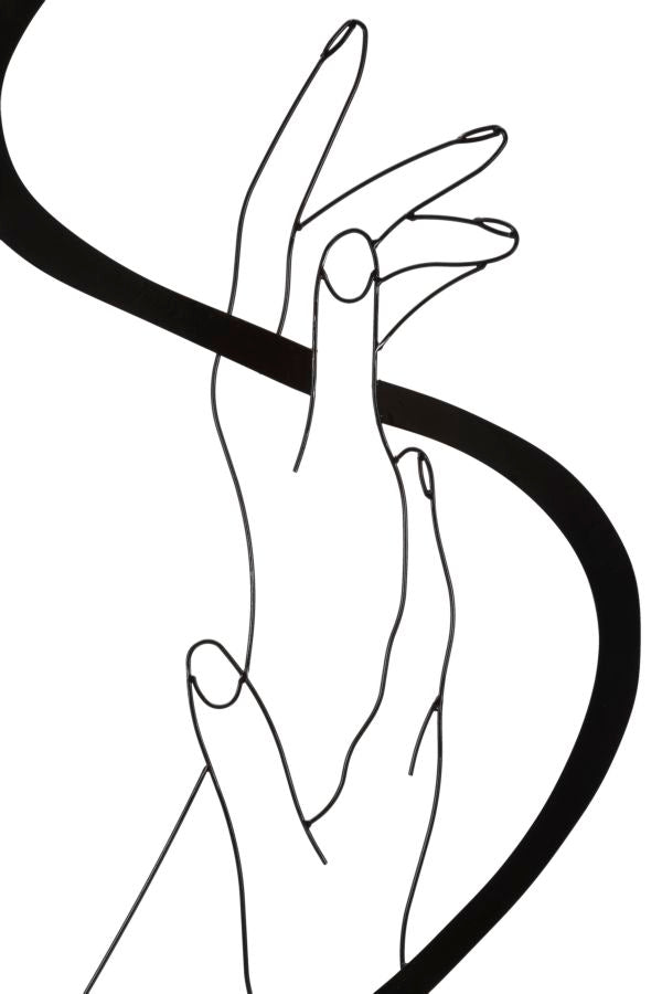 PANNELLO IN FERRO HANDS CM 60X1X90