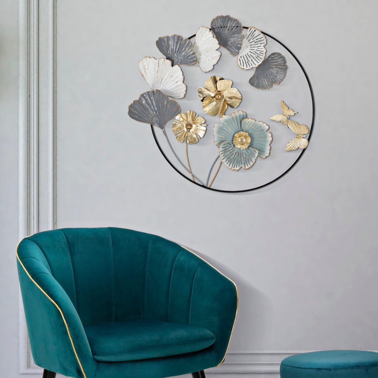 PANNELLO IN FERRO CAMPUR ROUND CM 78,5X5X74