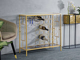 CONSOLE P/BOTTIGLIE GLAM CM 76X30X75
