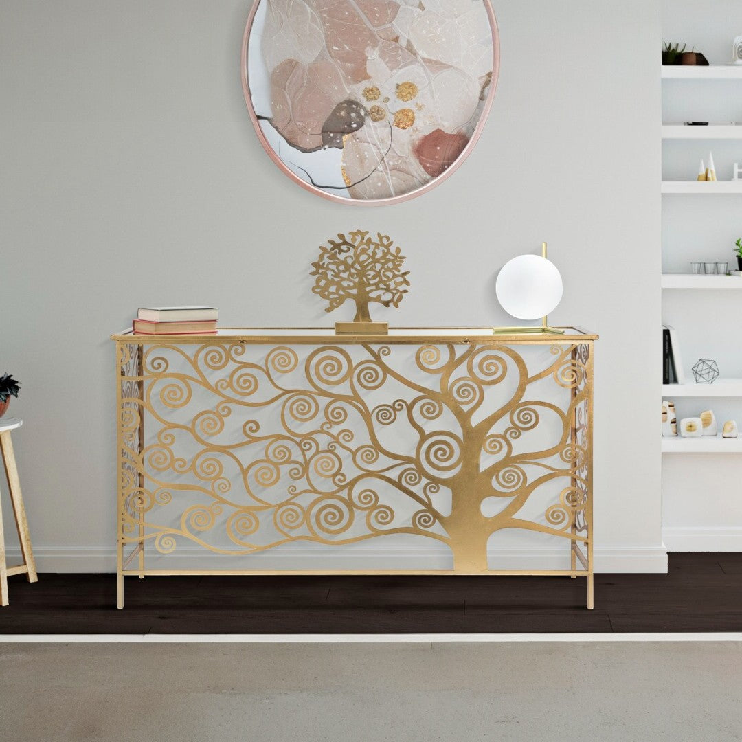 CONSOLE ALBERO DELLA VITA CM 141,5X40,5X81,5