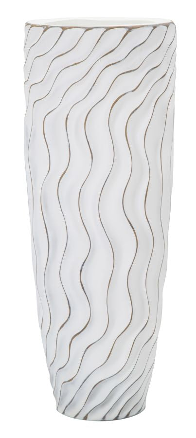 VASO RESINA ALTO CM Ø 35X90