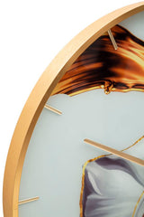 OROLOGIO GLASS ROSE CM Ø 60X5
