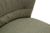 SGABELLO BAR LOSANNA VERDE SET 2 PZ CM 52X59X108