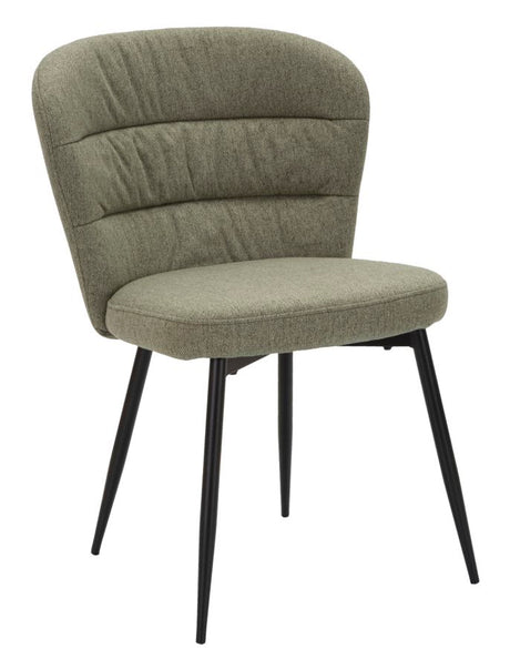 SEDIA LOSANNA VERDE SET 2 PZ CM 58X60