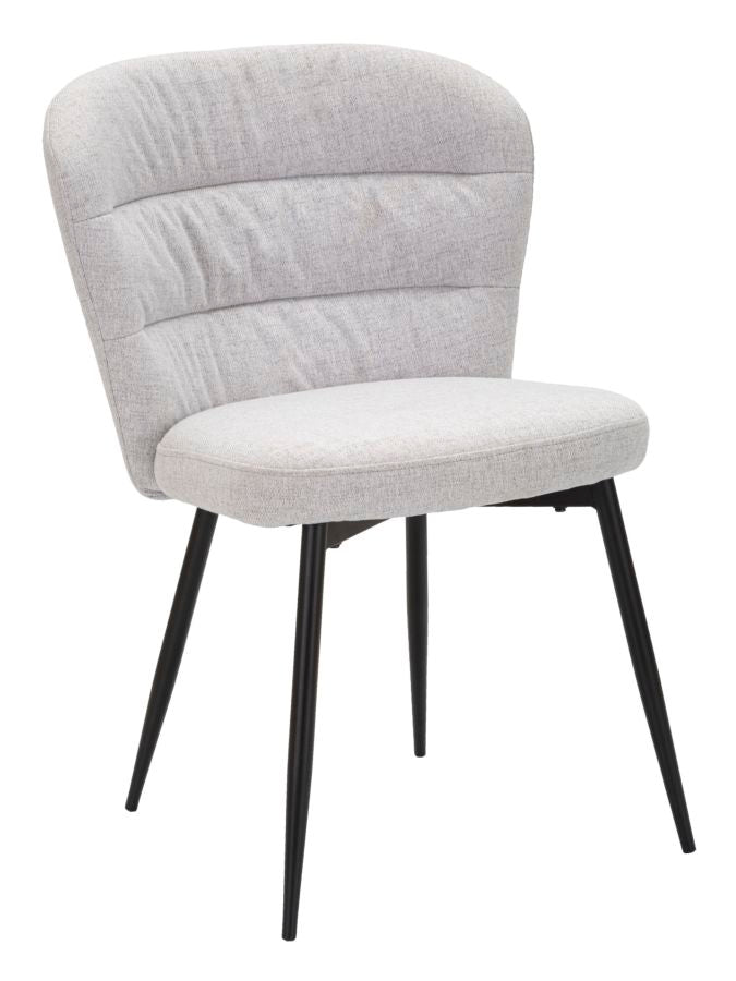 SEDIA LOSANNA GRIGIA SET 2 PZ CM 58X60