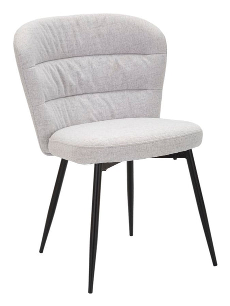 SEDIA LOSANNA GRIGIA SET 2 PZ CM 58X60