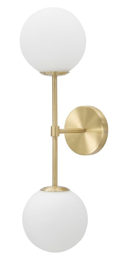 LAMPADA DA MURO GLAMY DOPPIA - FERRETTI